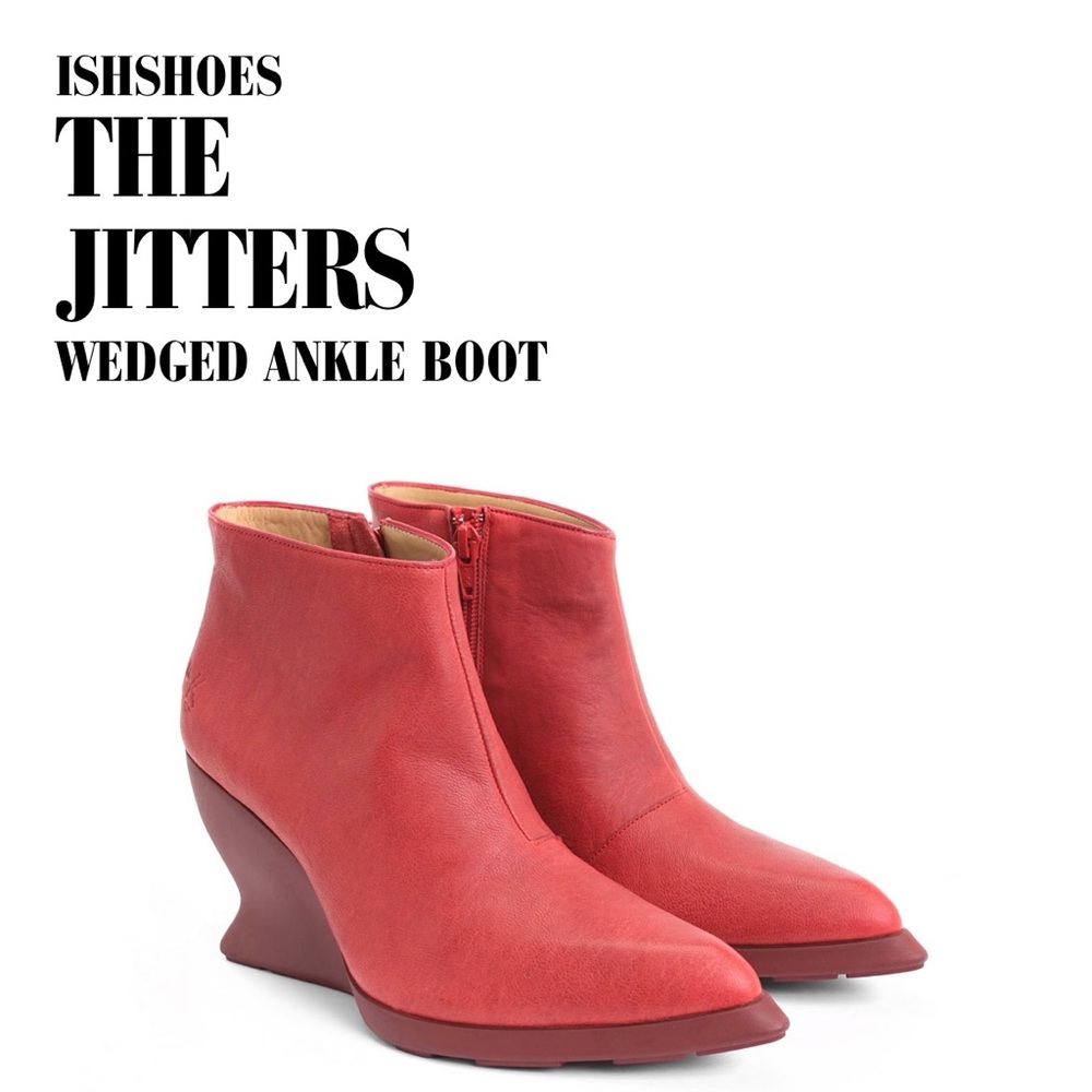 SOLD Fluevog The Jitters booties Size W8